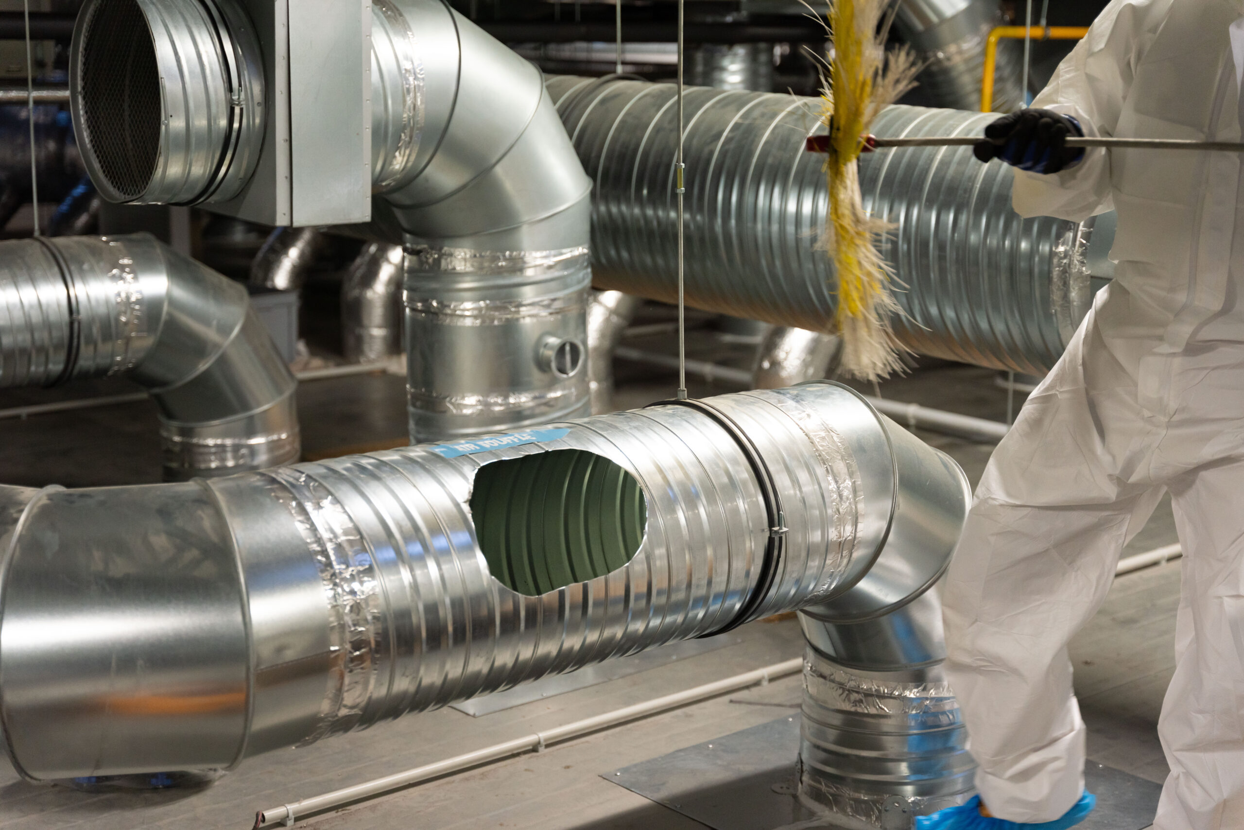 Entretien des réseaux aérauliques